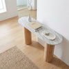 PRITI Brown Console Table for Modern Home Décor