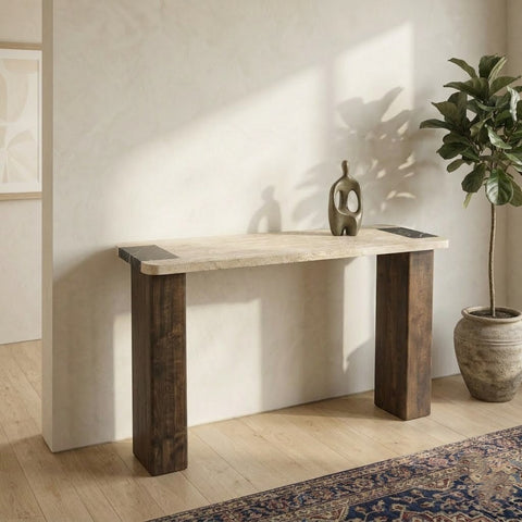 PRITI Console Table for Living Room & Entryway