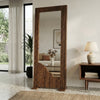 PRITI Dark Walnut Sheesham Wood Full Length Mirror