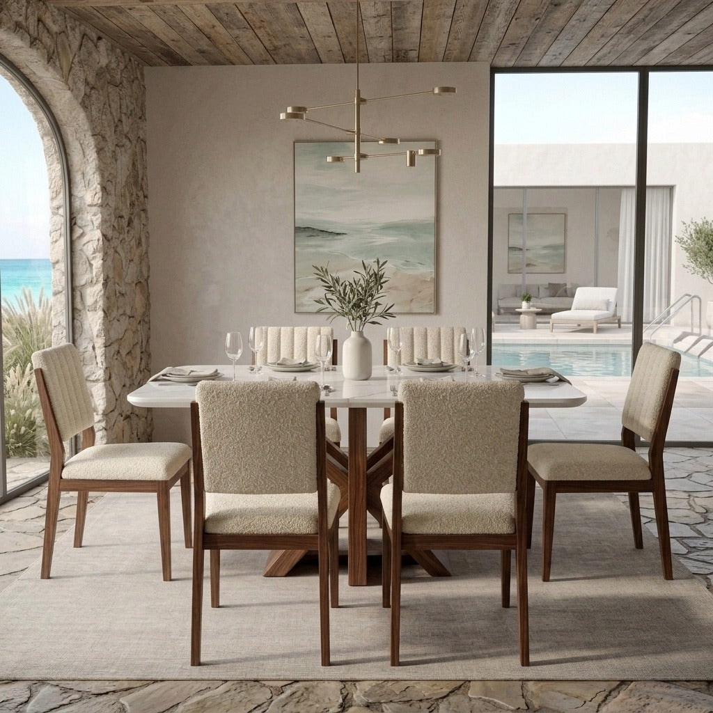PRITI Dining Table Set for Living & Dining Room