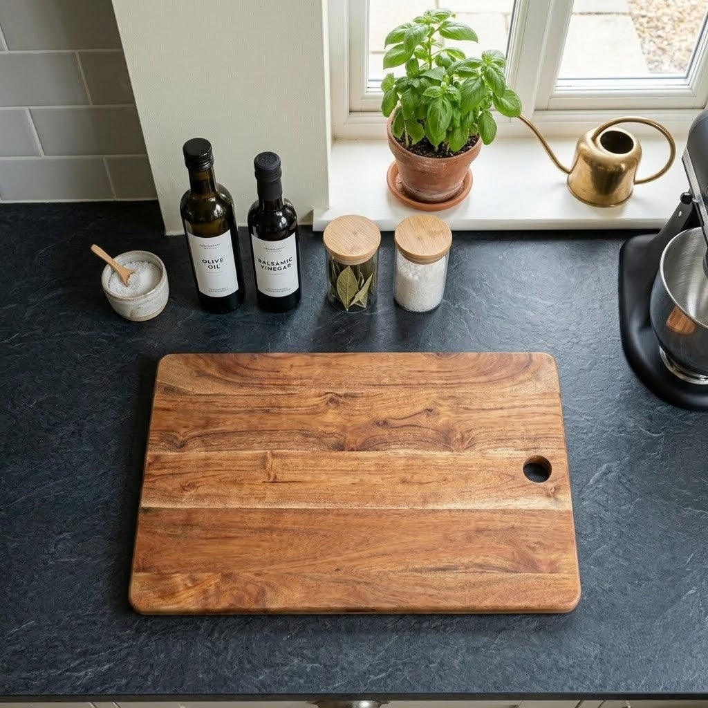PRITI Handcrafted Acacia Wood Chopping Board