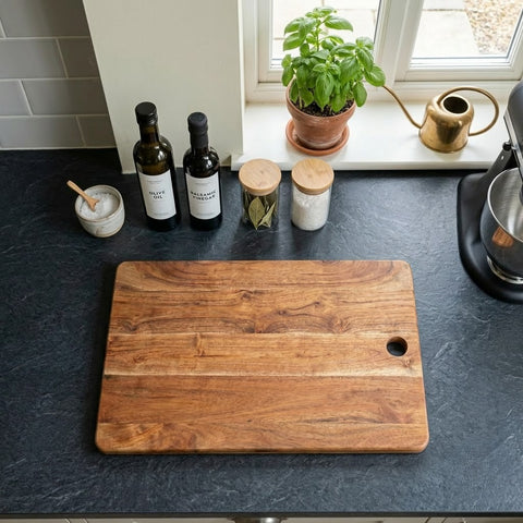 PRITI Handcrafted Acacia Wood Chopping Board