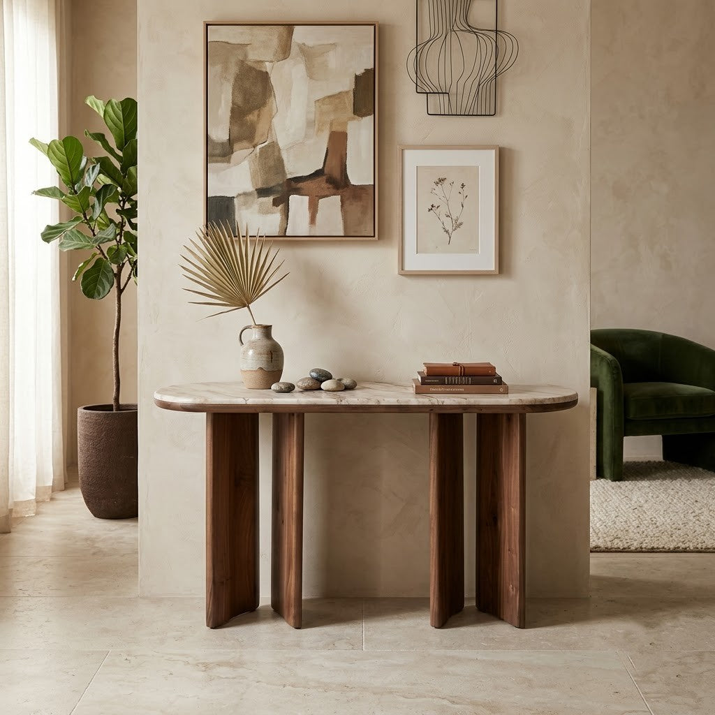 PRITI Handcrafted Console Table