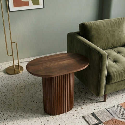 PRITI Modern Wooden Side Table for Bedroom & Living Room