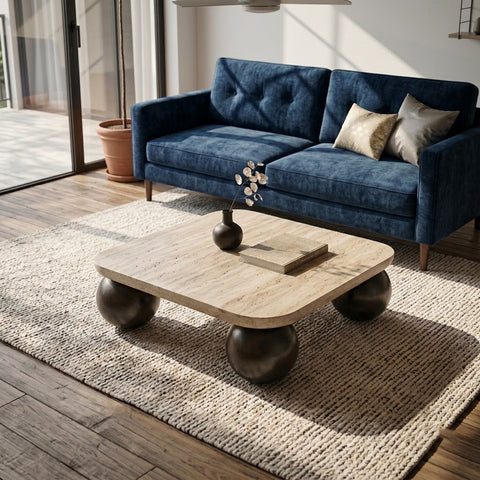 PRITI Sheesham Wood Coffee Table for Stylish Homes