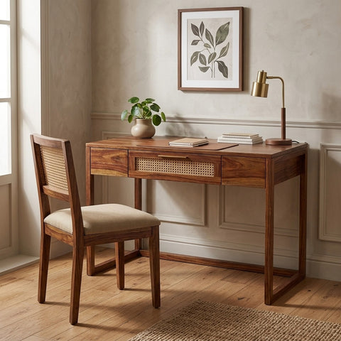 PRITI Sheesham Wood Study Desk for Kids, Teens & Adults