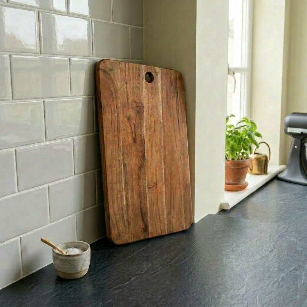 PRITI Solid Acacia Wood Kitchen Cutting Board