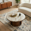 PRITI Solid Sheesham Wood Large Coffee Table for Living Room