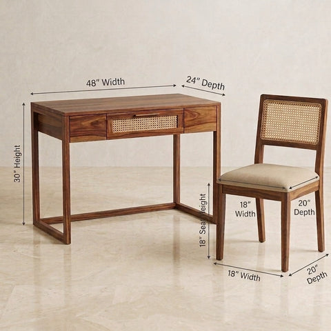 PRITI Study Desk & Chair for Bedroom and Study Room
