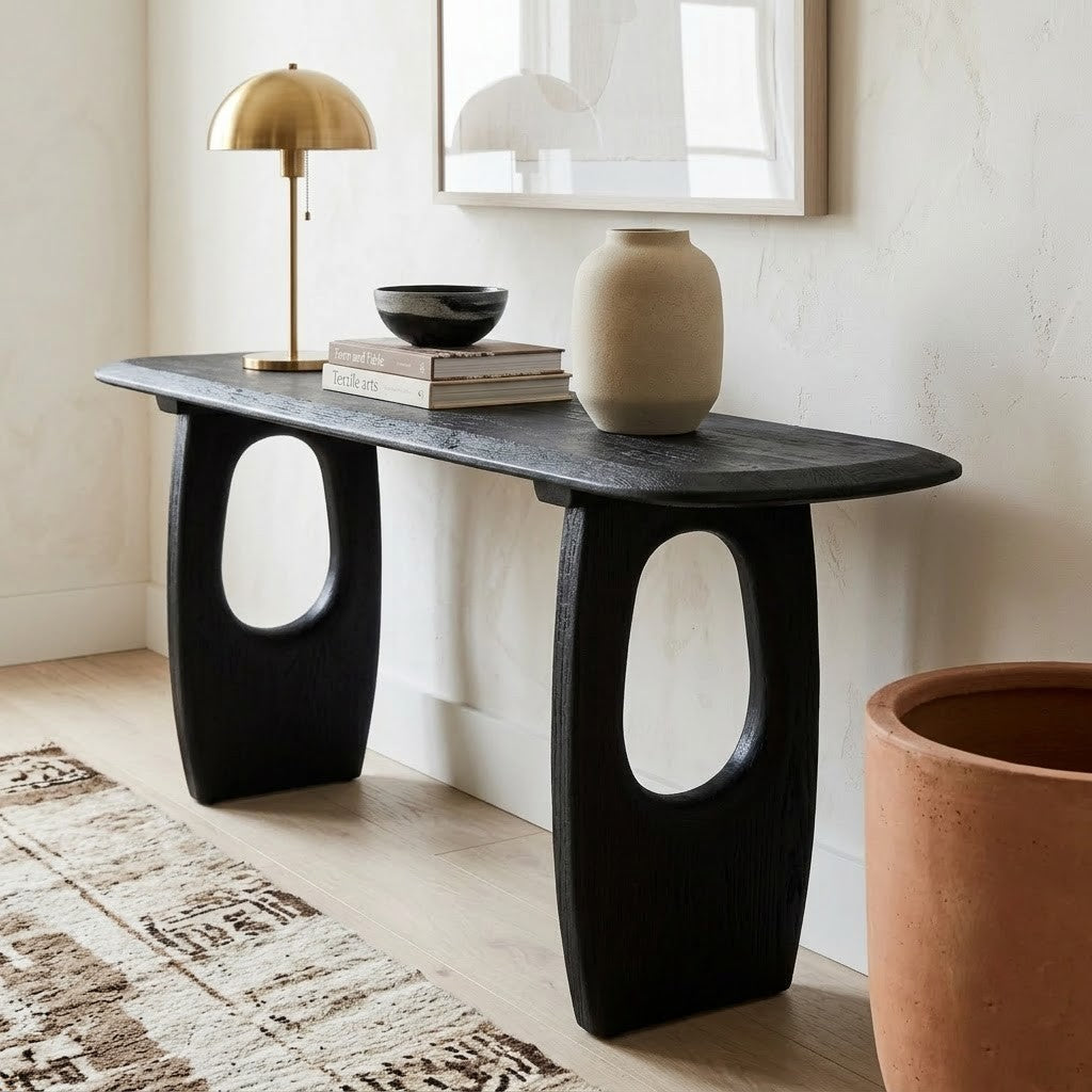 PRITI Trace sofa-back console table for home interiors
