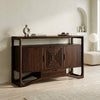 PRITI Walnut Sheesham Sideboard for Living Room