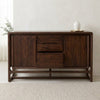 PRITI Walnut Sheesham wood sideboard cabinet for modern living room