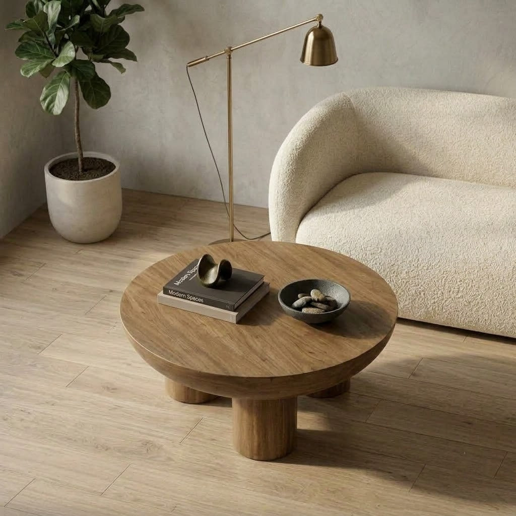 PRITI Wooden Coffee Table for Modern Living Spaces