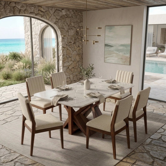 PRITI Wooden Dining Table for Modern Homes