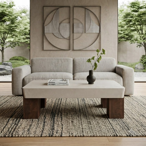 PRITI contemporary concrete center table
