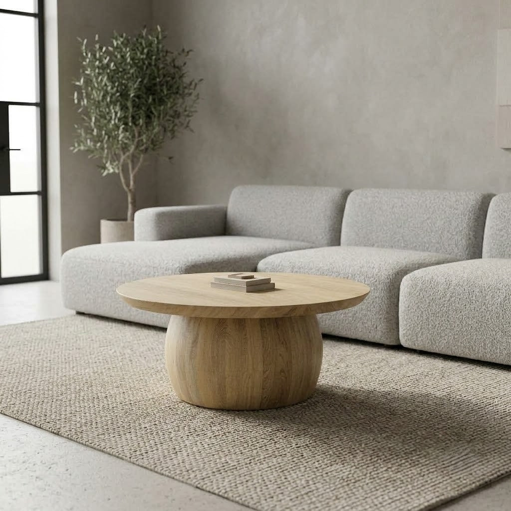 PRITI handcrafted wooden coffee table for modern living room