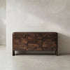 PRITI large dark Mango Wood sideboard for living room