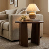 PRITI modern European Ash Wood side table for living room