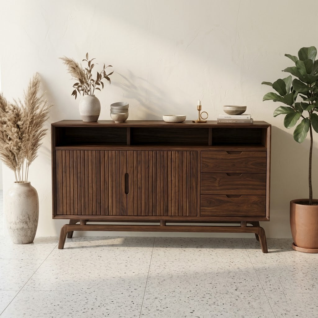 PRITI premium wooden sideboard for dining room storage