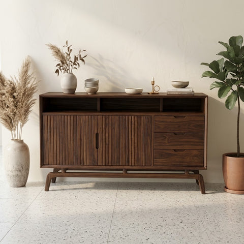 PRITI premium wooden sideboard for dining room storage