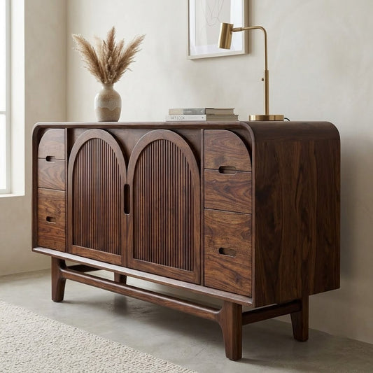 PRITI premium wooden sideboard for living room storage