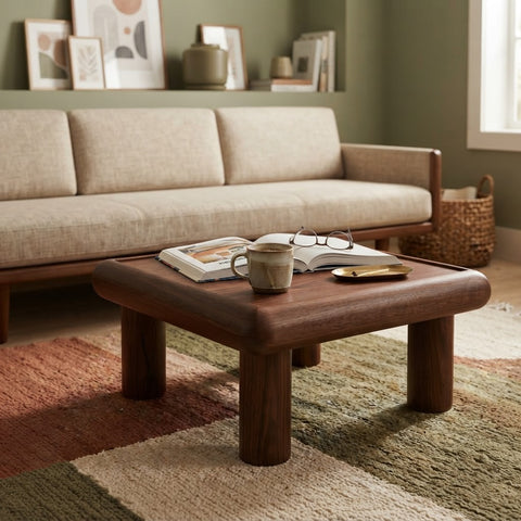 PRITI spacious coffee table for sofa seating
