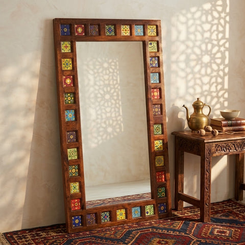 PRITI tile frame decorative mirror for home décor