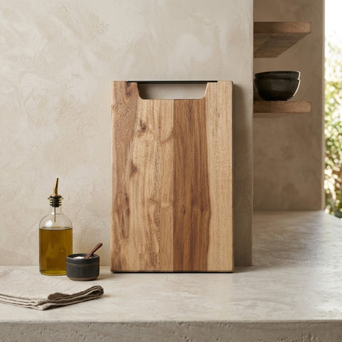 Solid Sheesham Wood Chopping Board | Durable Kitchen Cutting Board