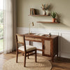 PRITI Sheesham Wood Study Table and Chair Set for Students | Kids | Adults