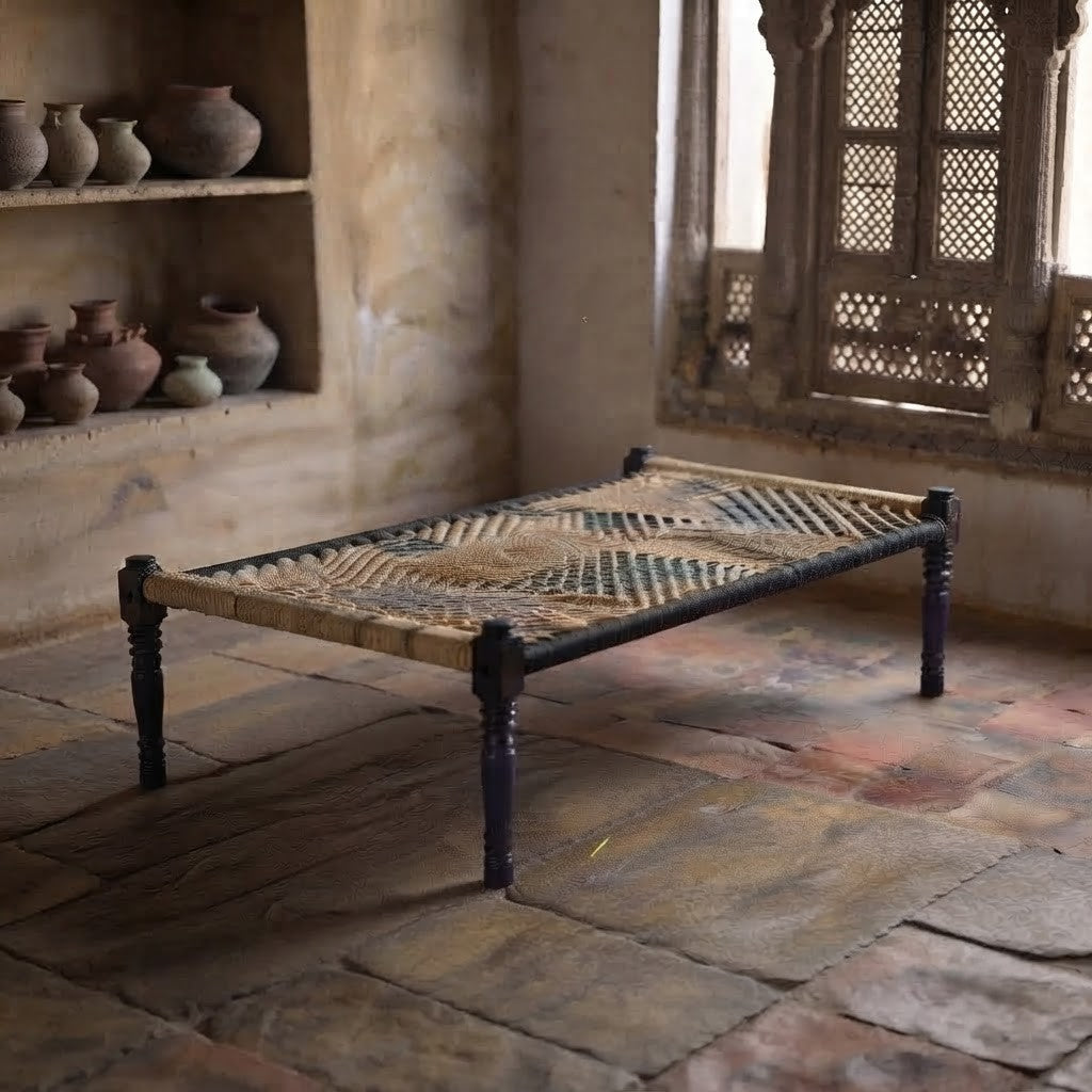 Traditional Sheesham wood sideboard for dining room décor