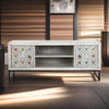 Niamey Ceramic Solid Wood TV Cabinet