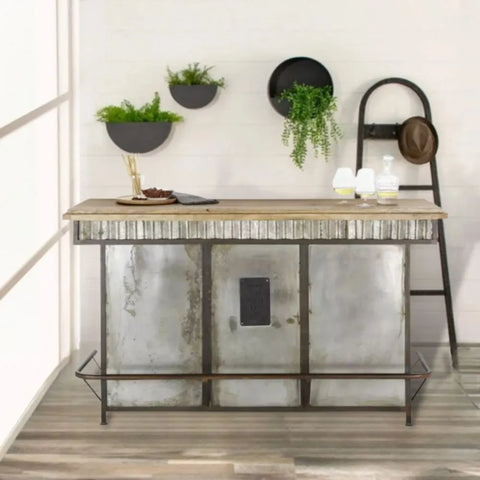PRITI : Industrial Home Bar Counter