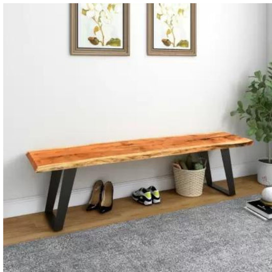 Strasbourg Live Edge Bench