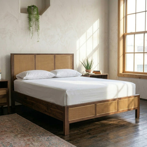 PRITI Rattan Bed