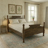 Priti : FURNNINO KING BED IN SHEESHAM WOOD