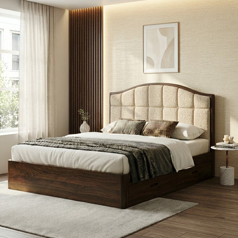 PRITI Premium Sheesham Wood Bed