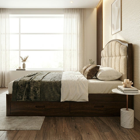 PRITI Premium Sheesham Wood Bed