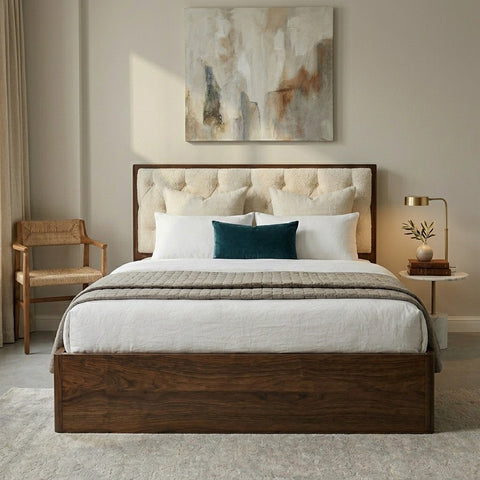 PRITI Premium Sheesham Wood Bed