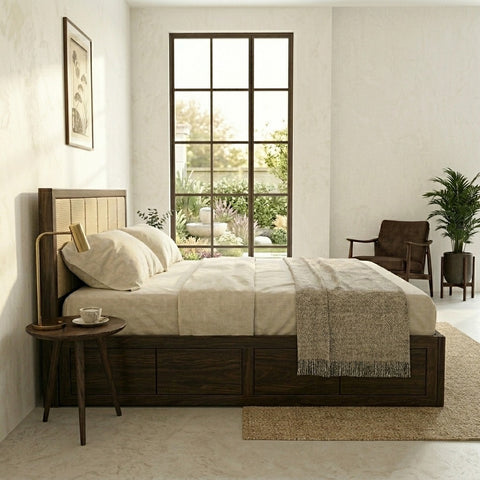 PRITI Premium Sheesham Wood Bed