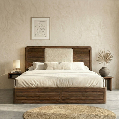 PRITI Premium Sheesham Wood Bed