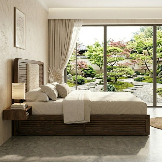 PRITI Premium Sheesham Wood Bed