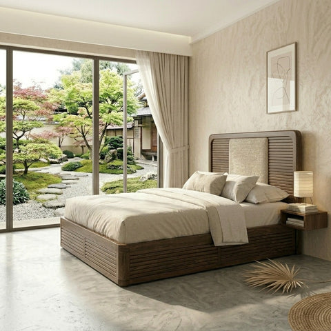 PRITI Premium Sheesham Wood Bed