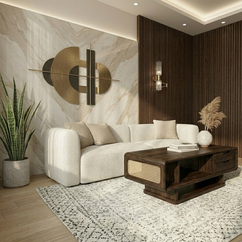 PRITI Solid Wood Coffee Table for Living Room