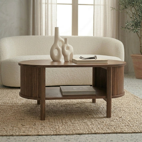 PRITI Wood Coffee Table for Living Room