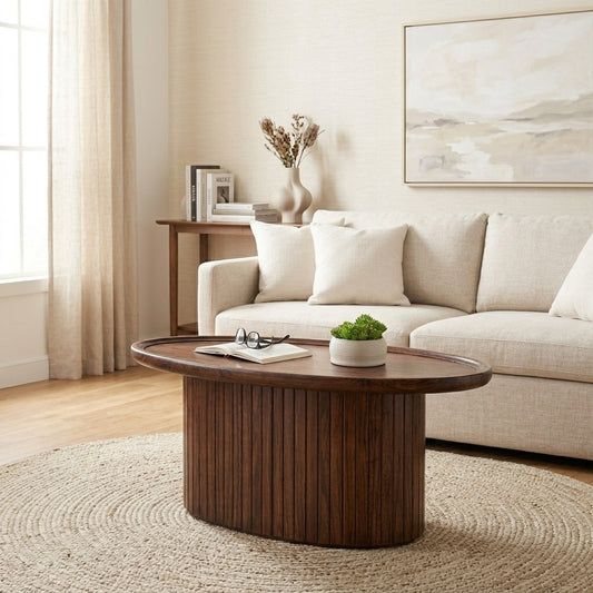 PRITI Sheesham Wood Coffee Table for Living Room