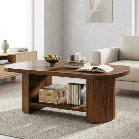 PRITI Solid Wood Coffee Table for Living Room