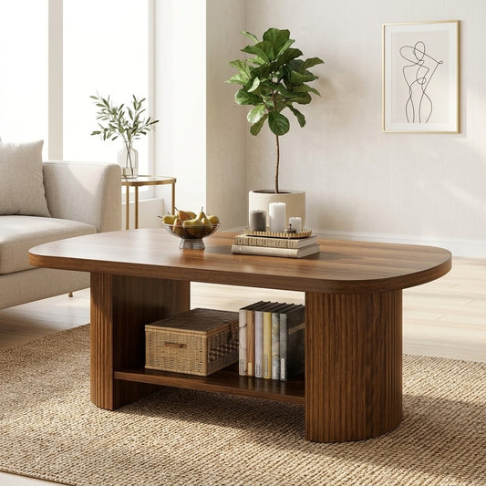 PRITI Solid Wood Coffee Table for Living Room