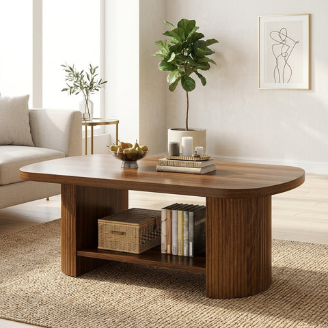 PRITI Solid Wood Coffee Table for Living Room