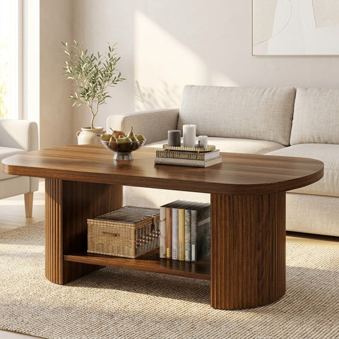 PRITI Solid Wood Coffee Table for Living Room
