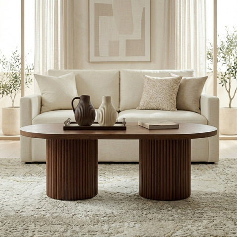 PRITI Solid Wood Coffee Table for Living Room